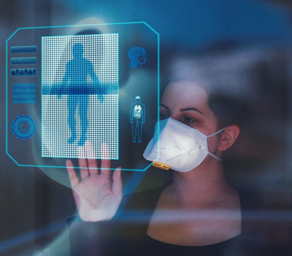 medical, science, touch screen